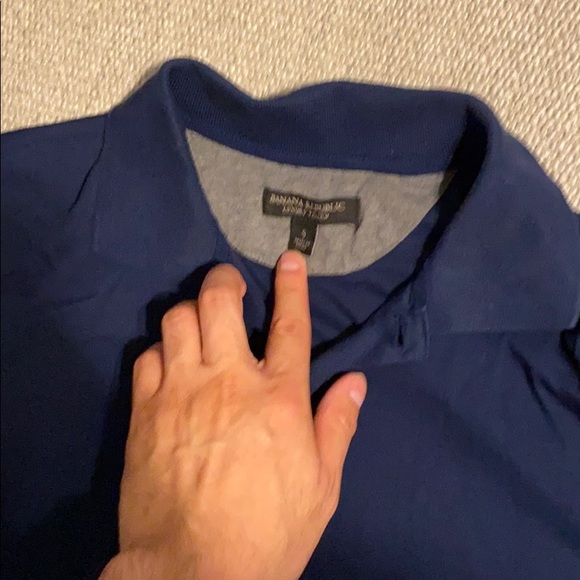 Blue polo - Picture 2 of 2